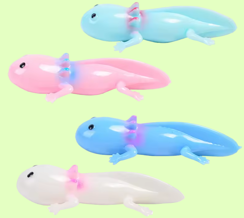 Fogd az aranyos, vigyorgó kis axolotlt… húzd hátra… és LŐDD KI