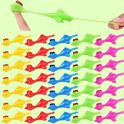 repülő gumicsirke kilövős vicces party játék gyerekeknek