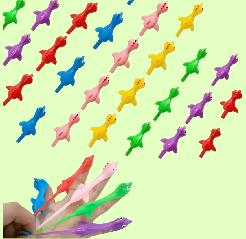 repülő gumicsirke családi vicces játék