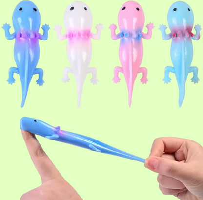 Színes ujjra pattintható kilövő játék