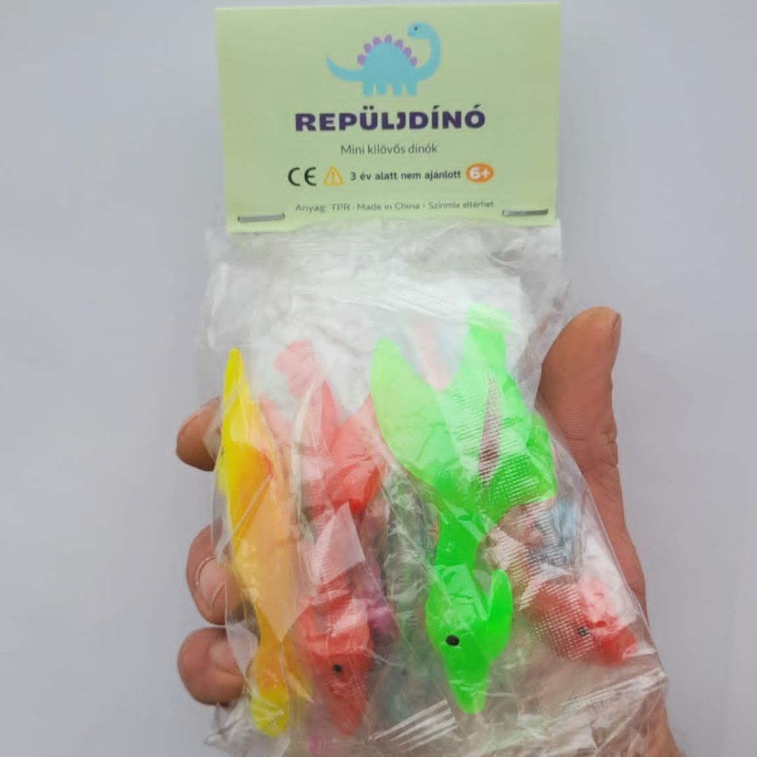 Repüljdínó csomagok brand kinézete